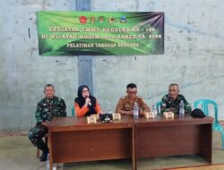 BPBD Garut Berikan Pelatihan Tanggap Bencana di TMMD ke-128