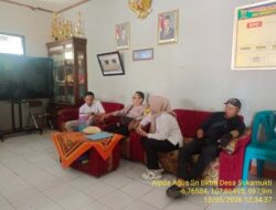 Aipda Agus Sukmana Agus Sukmana Bktm Desa Sukamukti Sambang ke Kantor Desa Sukamukti