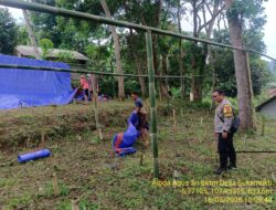 Bhabinkamtibmas Desa Sukamukti Aipda Agus Sukmana Laksanakan Silaturahmi Kamtibmas dan Dumas Keliling dalam Rangka BEYOND TRUST PRESISI.  