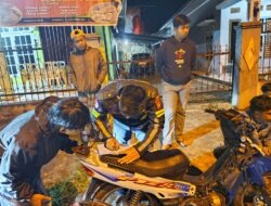 Polres Pagar Amankan Tiga Pemuda Dan Motor Akibat Aksi Balap Liar