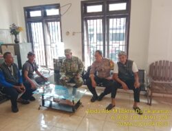 Aipda Ade Mulyana Bhabinkamtibmas Desa Cikaramas Tanjungmedar Polres Sumedang melaksanakan sambang/silatrahmi kamtibmas