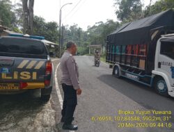Antisipasi terjadinya C3 (Curas,Curat, dan Curanmor) Polsek Tanjungmedar Polres Sumedang Polda Jabar melaksanakan KRYD siang hari