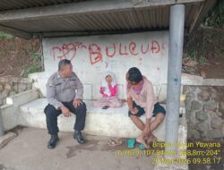 Bripka Yuyun Yuwana sambangi warga masyarakat