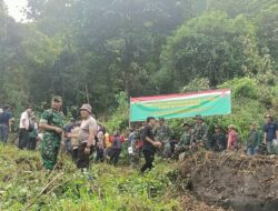 Kodim 0610/Sumedang Gelar Pembinaan Lingkungan Hidup TA 2026 dan Penanaman 185 Pohon di Gunung Geulis