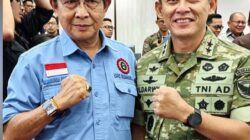 Satu Daerah Satu Semangat Zainal Arifin Hulap dan Pangdam Ujang Darwis Rayakan May Day Bersama