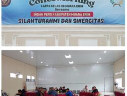 Breaking News : Pererat Sinergitas dan Komunikasi, Lapas Muara Enim Gelar Coffee Morning Bersama Insan Pers
