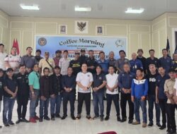 Wujudkan Komunikasi Positif, Lapas Muara Enim Sambut Awak Media dalam Acara Kopi Darat