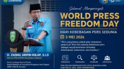 H. Zainal Arifin Hulap Sinergi Buruh dan Pers Wujudkan Keadilan Sosial