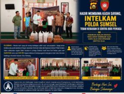 Hadir Membawa Kasih Sayang, Intelkam Polda Sumsel Tebar Kebaikan di Sentra Budi Perkasa