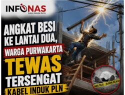 Seorang Warga Di Maniis Purwakarta Tesengat Aliran Listrik Tegangan Tinggi Saat Membawa Besi Di Lantai Dua