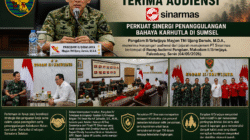 Pangdam II/Sriwijaya Terima Audiensi PT Sinarmas Perkuat Sinergi Penanggulangan Bahaya Karhutla di Sumsel