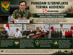 Pangdam II/Sriwijaya Terima Audiensi PT Sinarmas Perkuat Sinergi Penanggulangan Bahaya Karhutla di Sumsel