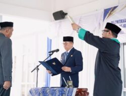 Bupati Andi Rudi Latif Lantik Kepala Dinas Perikanan Tanah Bumbu.