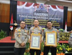 Torehkan Nilai IKPA 100, Polres Sumedang Raih Penghargaan Kapolri pada Rakernis Keuangan Polda Jabar 2026
