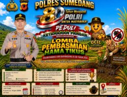 Polres Sumedang Gelar “Lomba Pembasmian Hama Tikus Piala Kapolres 2026 Dukung Ketahanan Pangan & Lindungi Hasil Panen Petani