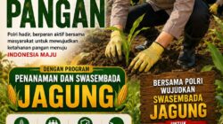 Polres Sumedang Dukung Swasembada Jagung Untuk Ketahanan Pangan Nasional 