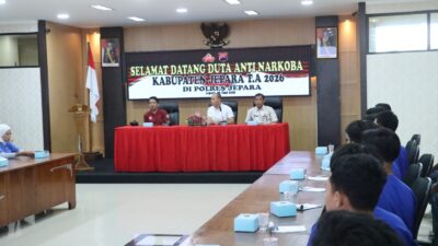 Gandeng Duta Anti Narkoba, Polres Jepara Berkolaborasi Wujudkan Generasi Emas Tanpa Narkoba