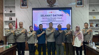 Puslitbang Polri Laksanakan Penelitian Optimalisasi Almatsus dan Peran Polri Dalam Mendukung Ketahanan Pangan di Polres Sumedang 