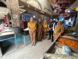 Satreskrim Polres Sumedang Bersama Intansi Terkait Laksanakan Monitoring Ketersediaan Bahan Pokok Untuk Dukung Ketahanan Pangan  