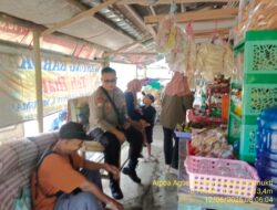Aipda Agus Sukmana melaksanakan giat Sambang/ silaturahmi kamtibmas ke warga masyarakat