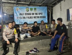 Polres Metro Bekasi Gelar Jaga Bekasi On The Sport di Tambelang, Ajak Warga Aktif Jaga Kamtibmas