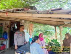 Bhabinkamtibmas Desa Sukamukti Aipda Agus Sukmana Laksanakan Silaturahmi Kamtibmas dan Dumas Keliling dalam Rangka BEYOND TRUST PRESISI.  