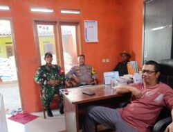 Satresnarkoba Polres Sumedang Sosialisasikan Program Ketahanan Pangan Kepada Masyarakat di Kecamatan Cisitu