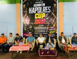 Dalam Rangka HUT Bhayangkara Ke -80  Kapolres Pagar Alam Januar Kencana Setia Persada Buka Kejuaran Bulu Tangkis Kapolres Cup Tahun 2026 