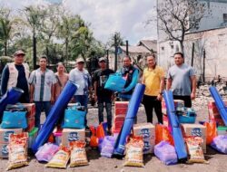Pemkab Tanah Bumbu  Salurkan Bantuan Musibah Kebakaran Melalui BPBD.
