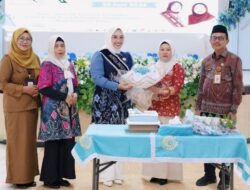 Andi irmayani Rudi Latif hadiri Peringatan HUT IGTKI-PGRI ke-76 diadakan di Gedung Kapet Batulicin.