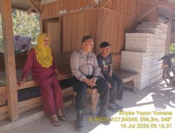 Bripka Yuyun Yuwana sambangi warga masyarakat
