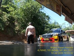 Antisipasi terjadinya C3 (Curas,Curat, dan Curanmor) Polsek Tanjungmedar Polres Sumedang Polda Jabar melaksanakan KRYD siang hari