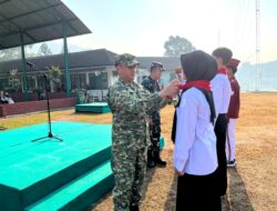 Dandim 0610/Sumedang Buka MPLS SMA IT Insan Sejahtera, Tanamkan Karakter dan Disiplin Sejak Hari Pertama