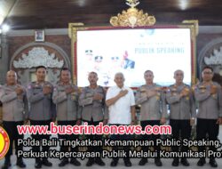 Polda Bali Tingkatkan Kemampuan Public Speaking, Perkuat Kepercayaan Publik Melalui Komunikasi Profesional