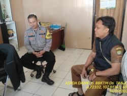Aipda Dani Santika laksanakan Silaturahmi ke aparatur Desa Tanjungmedar