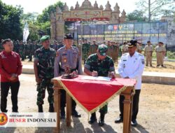 TMMD Sengkuyung Tahap III 2026 Bangun Rabat Beton dan Gorong gorong di Desa Pondokrejo Kabupaten Rembang