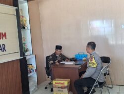 Aipda Dani Santika laksanakan Silaturahmi ke aparatur Desa Tanjungmedar