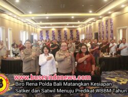Biro Rena Polda Bali Matangkan Kesiapan Satker dan Satwil Menuju Predikat WBBM Tahun 2026