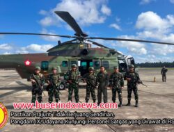 Pastikan Prajurit Tidak Berjuang Sendirian, Pangdam IX/Udayana Kunjungi Personel Satgas yang Dirawat di RS Timika