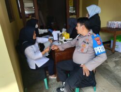Wujud Bakti Untuk Negeri,Polsek Tanjungmedar Donor Darah Peringati Hut Bhayangkara KE 80