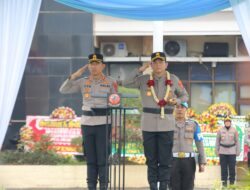 AKBP Dr. Reza Ma’ruffi Resmi Disambut di Polres Sumedang, Tradisi Farewell & Welcome Parade Berlangsung Khidmat