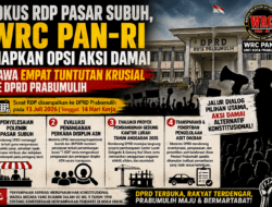 Fokus RDP Pasar Subuh, WRC PAN-RI Siapkan Opsi Aksi Damai Bawa Empat Tuntutan Krusial ke DPRD Prabumulih