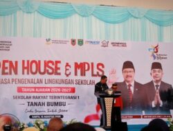 Bupati Andi Rudi Latif Buka MPLS Sekolah Rakyat Terintegrasi 1 Tanah Bumbu.