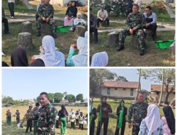 Kapten  Inf Agus Hermawan  Bakar Semangat  60 Personel  Drum  Band SMK PPN Tanjungsari