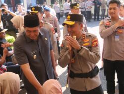 Kapolda Sumsel Irjen Pol. Dr. Sandi Nugroho Di Sambut Meriah Oleh Jajaran Polres Pagar Alam Bersama Forkopinda Dan Masyarakat Mumi Besemah