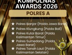 Polres Sumedang Masuk Nominasi KOMPOLNAS Awards 2026 Kategori Polres A