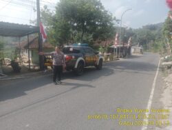 Antisipasi terjadinya C3 (Curas,Curat, dan Curanmor) Polsek Tanjungmedar Polres Sumedang Polda Jabar melaksanakan KRYD siang hari
