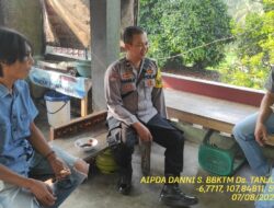 Aipda Dani Santika sambangi Warga masyarakat