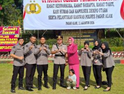 Kapolres Pagar Alam AKBP Adam Purbantoro Pimpin Sertijab Sejumlah Pejabat Utama Polres Pagar Alam
