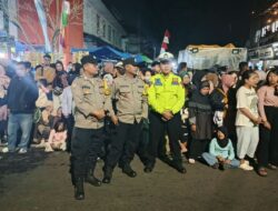 Polres Sumedang Tingkatkan KRYD, Amankan Pawai Lampion HUT ke-81 RI dan Antisipasi Gangguan Kamtibmas